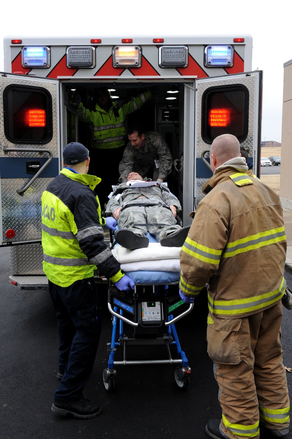 Team Whiteman participates in active-shooter exercise