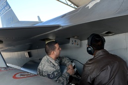Colombian air force delegation visits McEntire Joint National Guard Base