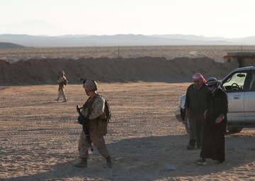 ‘Sand Sharks’ conduct MRX aboard Combat Center