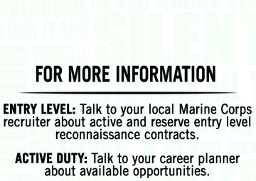 RECON: Swift, Silent, Deadly