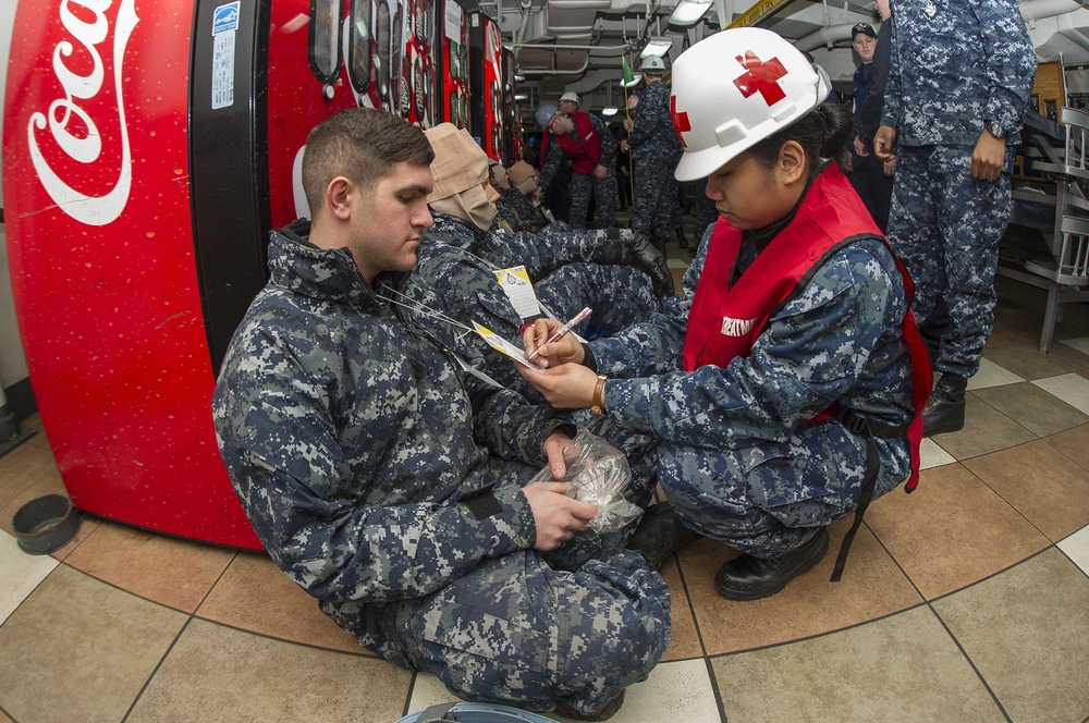 USS George Washington operations