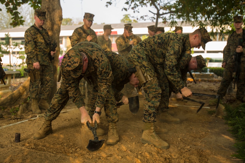 Thai, U.S. begin non-leathal training