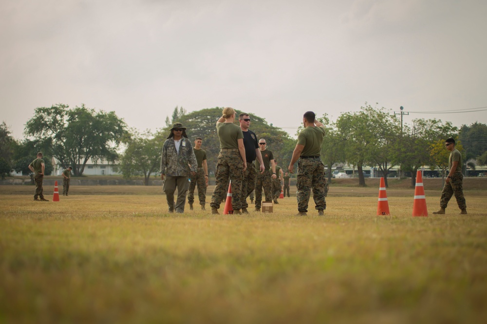 Thai, U.S. Marines qualify with OC spray