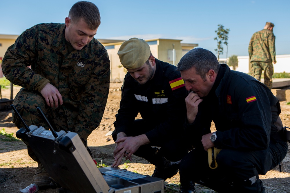 EOD: Building explosive relations with Spanish UME