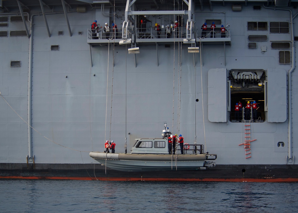 USS America operations