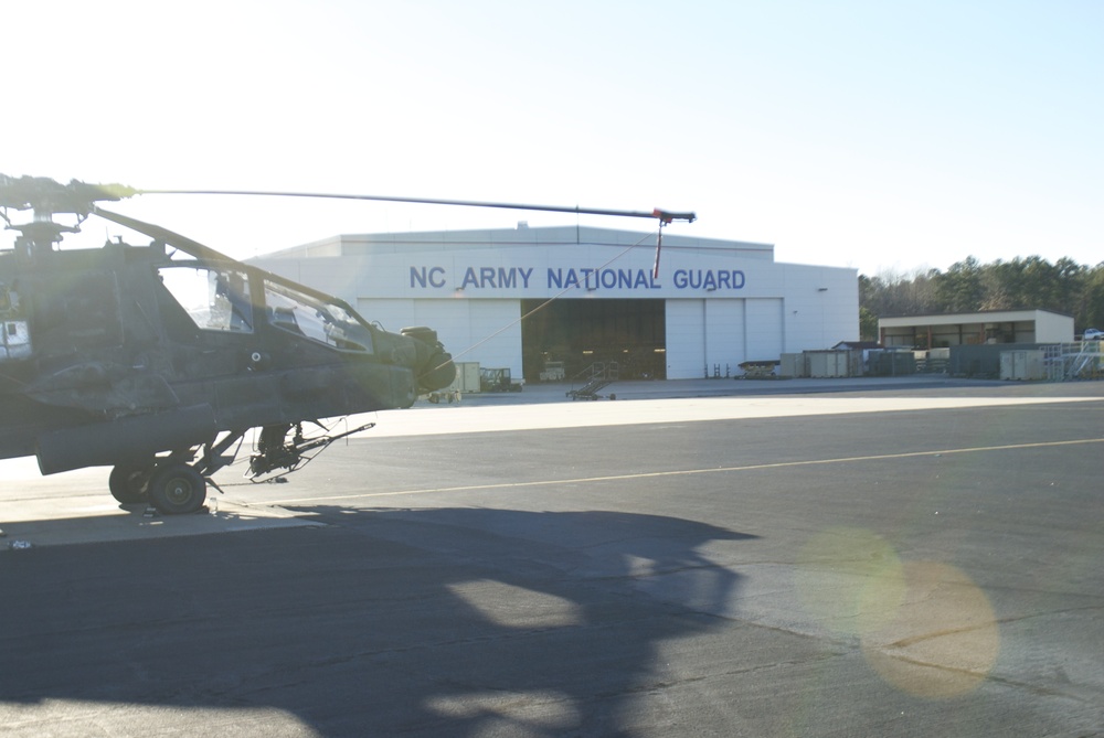 Saturday night skies: National Guard Apache pilots train over North Carolina