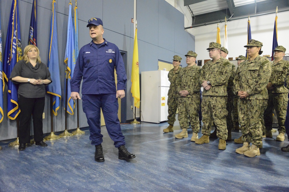 CGRF-MC visits Port Security Unit 313