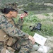 US military combat cameramen practice navigation techniques