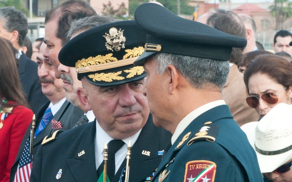 Texas general embraces international goodwill