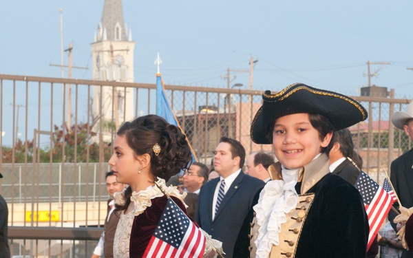 Texas general embraces international goodwill