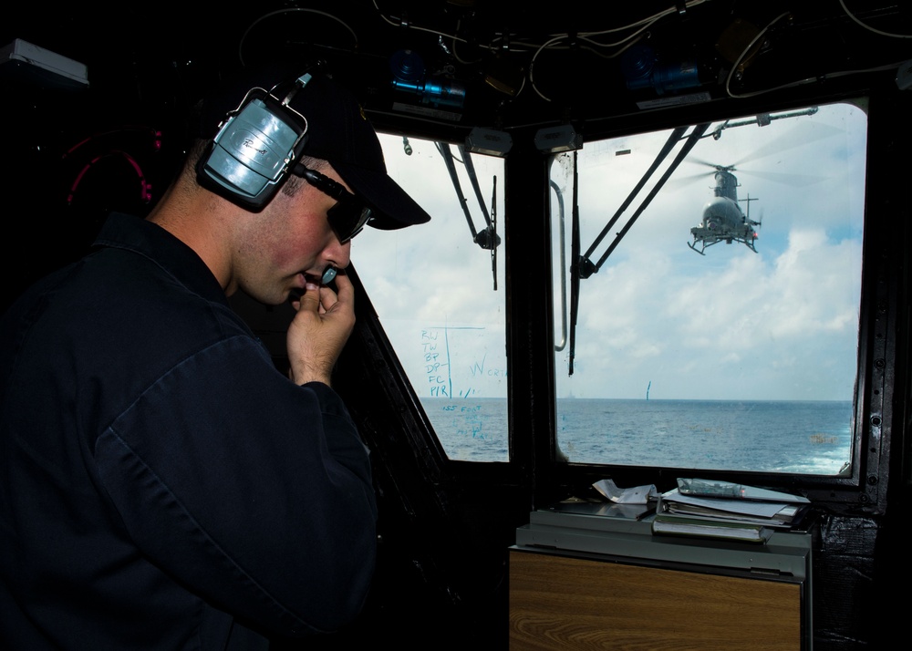 USS Fort Worth operations