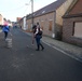 Crossage in the town of Chievres