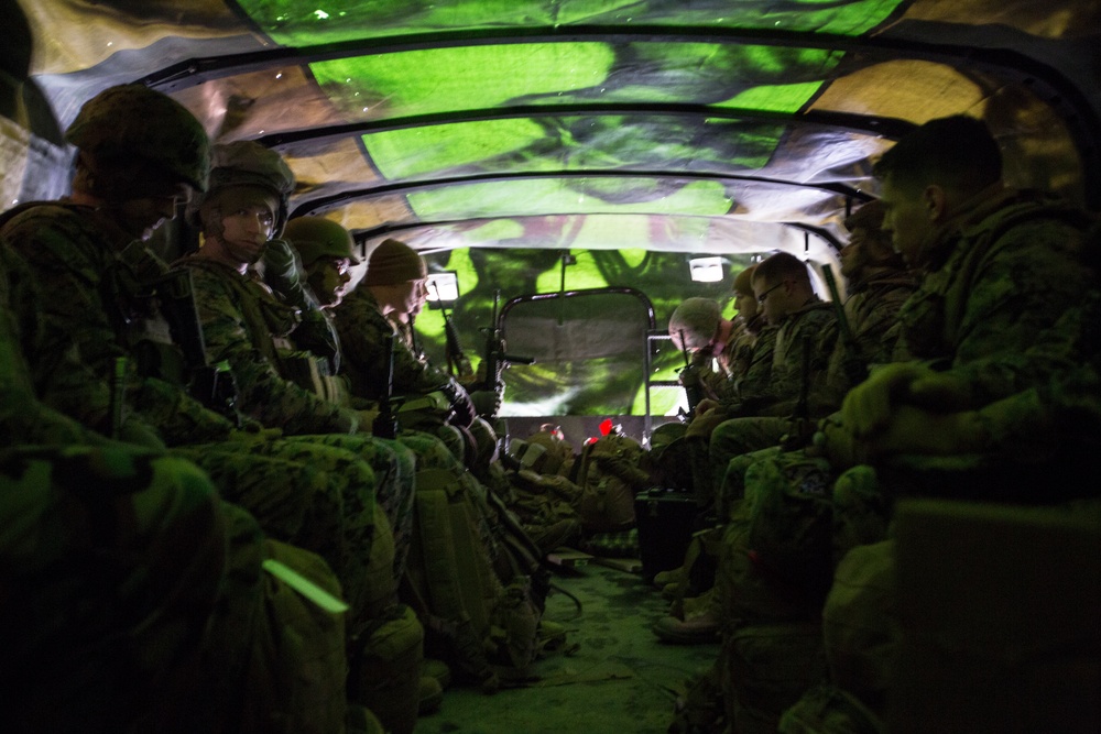 1/8 Marines Deployment for Training Exercise (DFT)