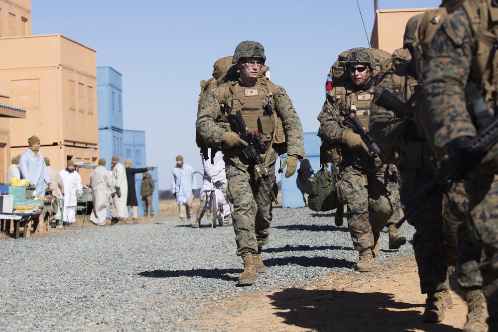 1/8 Marines Deployment for Training Exercise