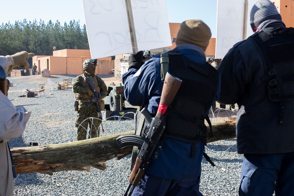 1/8 Marines Deployment for Training Exercise