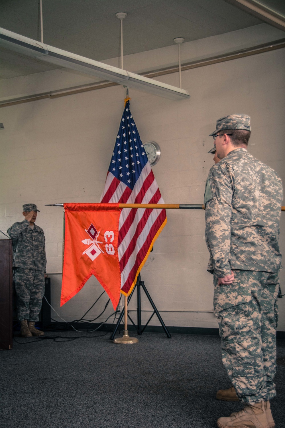63rd Network Support Company Deactivation Ceremony