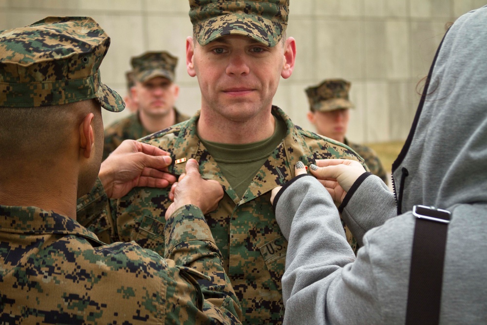 Marine from Waldorf appointed to warrant officer