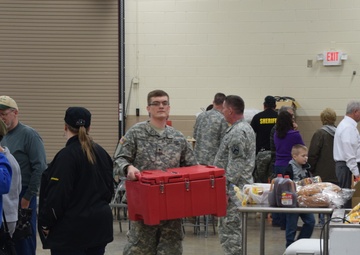 Tennessee National Guard Opens Sparta Armory As Winter Storm Shelter