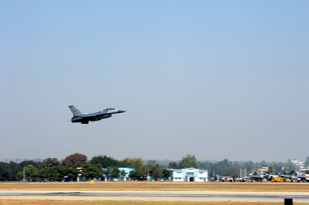 US Air Force participates in Aero India airshow