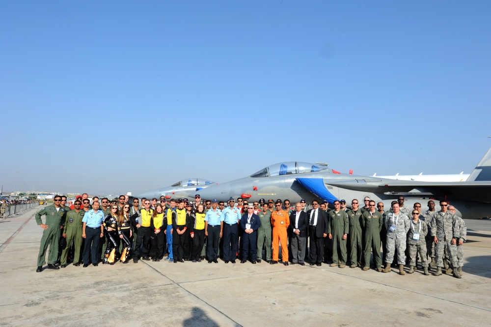 US Air Force participates in Aero India airshow