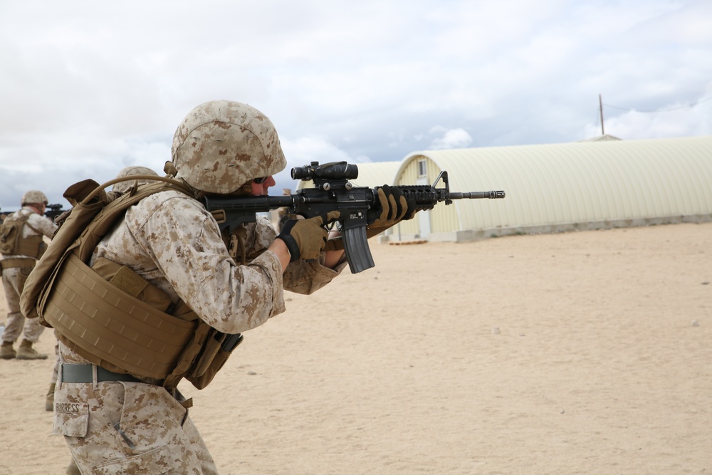Integrated Task Force Provisional Rifle Platoon conducts magazine drills