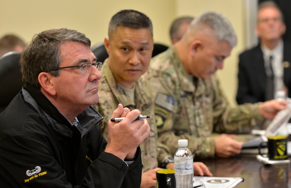 Secretary of Defense Ash Carter in Afghanistan