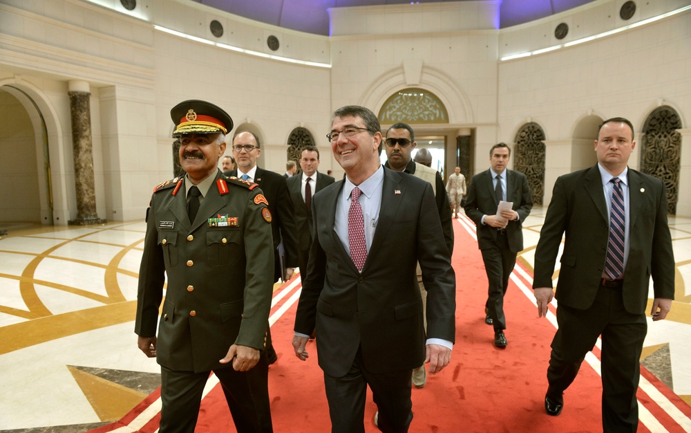 Secretary of Defense Ash Carter in Kuwait
