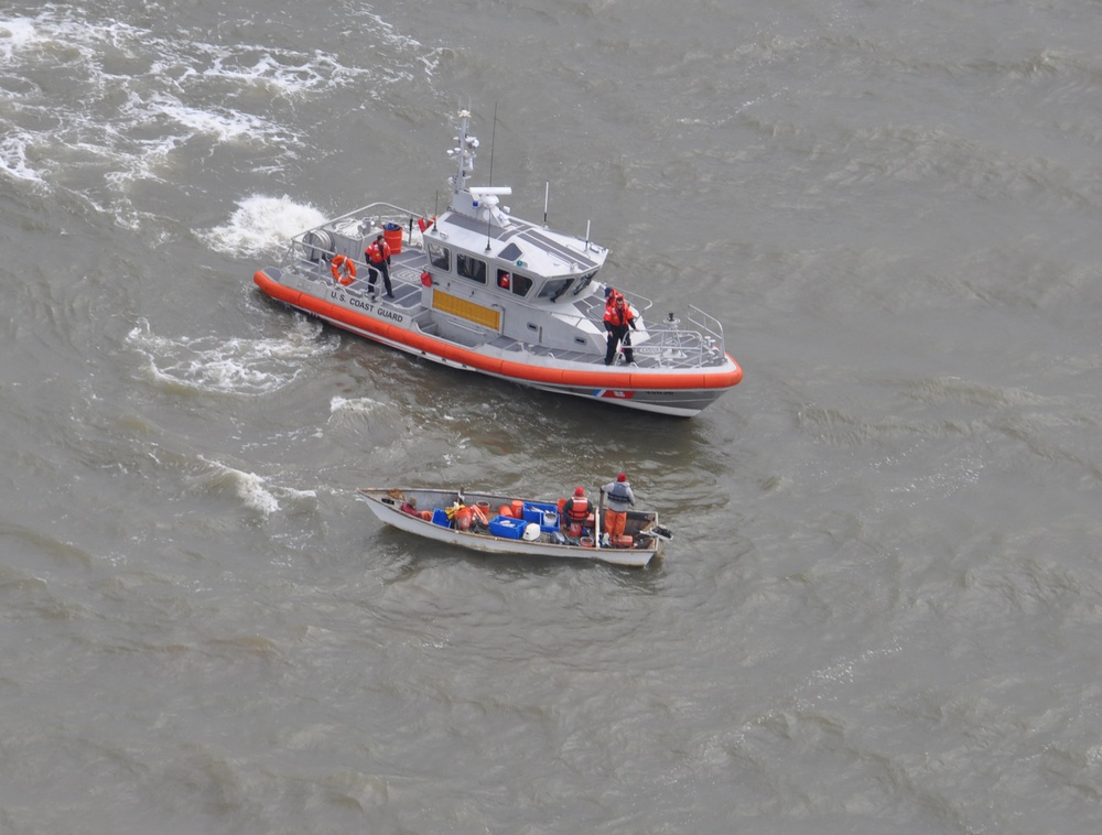 Coast Guard helps boaters stranded in Lake Pontchartrain