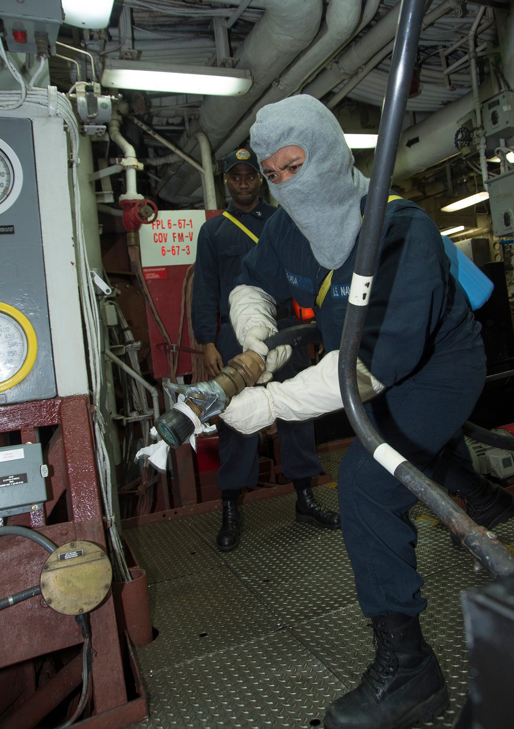 USS Boxer action