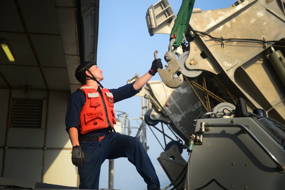 USNS Spearhead operations