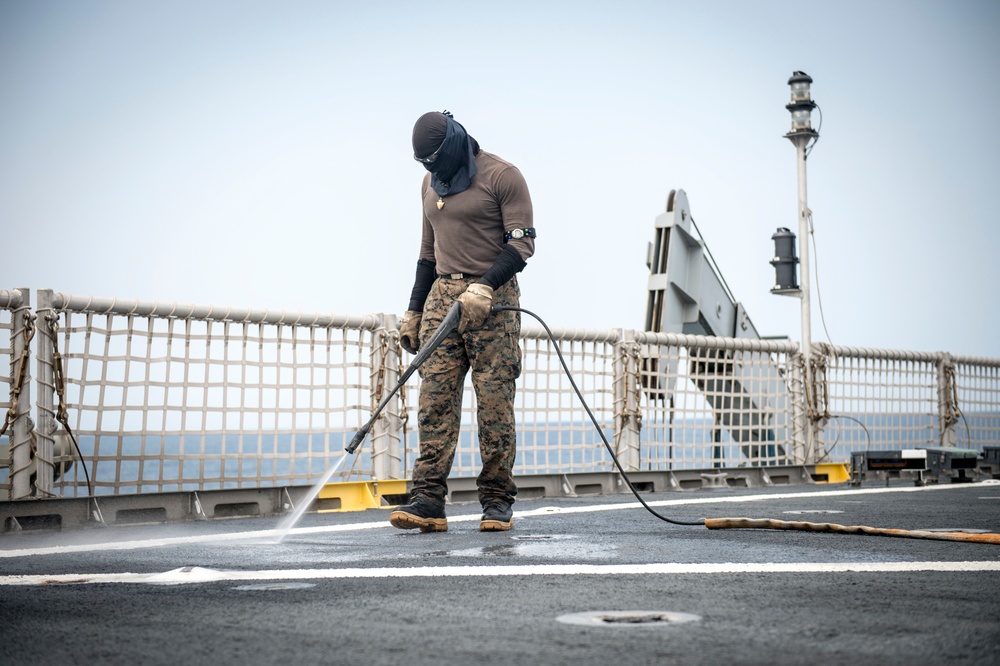 USNS Spearhead operations