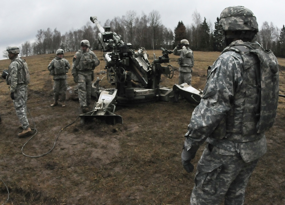 FA Squadron, 2nd Cavalry Regiment live-fire exercise