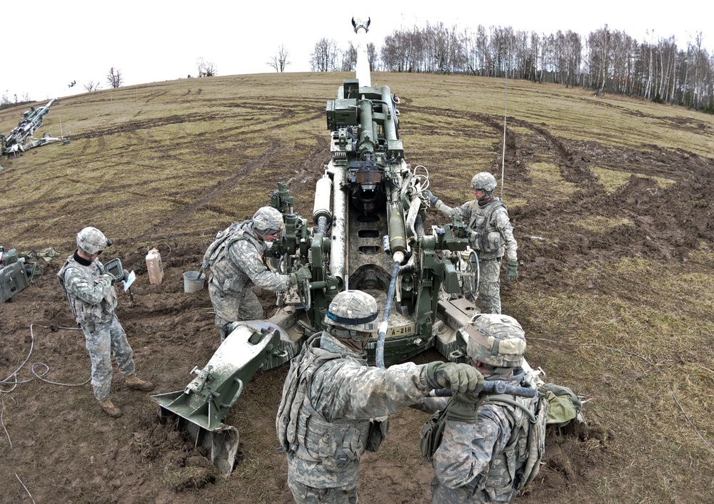 FA Squadron, 2nd Cavalry Regiment live-fire exercise