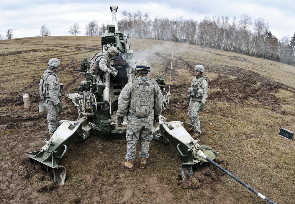 FA Squadron, 2nd Cavalry Regiment live-fire exercise