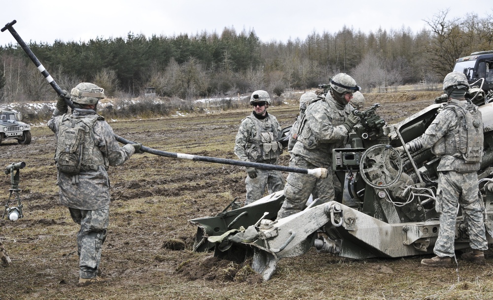 FA Squadron, 2nd Cavalry Regiment live-fire exercise