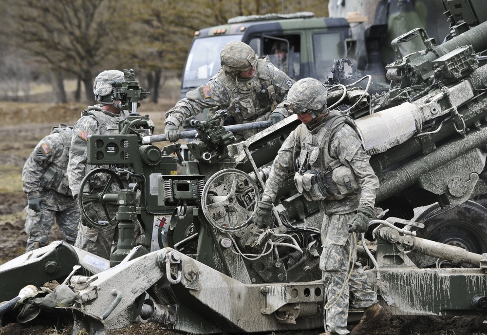 FA Squadron, 2nd Cavalry Regiment live-fire exercise