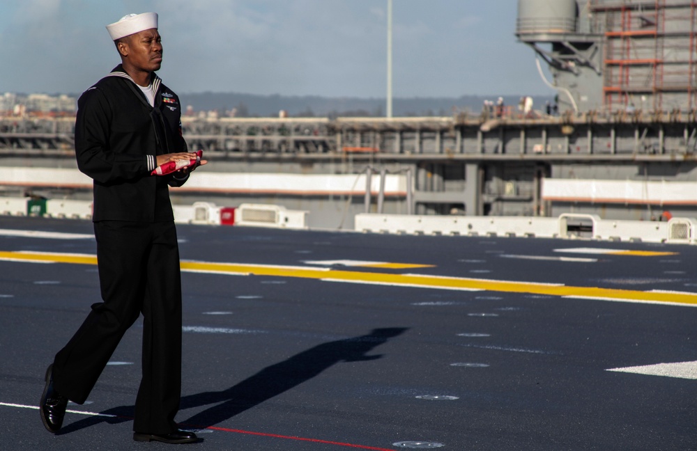 USS Essex: These colors don't run