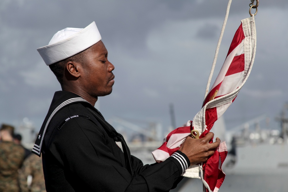USS Essex: These colors don't run
