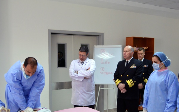 Navy surgeon general in Cairo