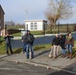Crossage in the town of Chievres