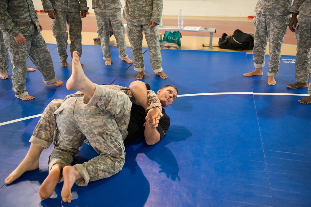 Tactical Combatives Course Level II in Chièvres, Belgium