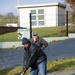 Crossage in the town of Chievres