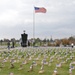 Military Survivor Appreciation Week boot display