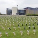Military Survivor Appreciation Week boot display