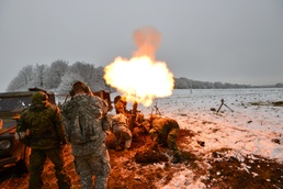 39th Transportation Company conduct training with German Airborne from Fallschirmjägerbataillon 263 at Baumholder Military Training Area, Baumholder, Germany