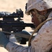 Integrated Task Force infantry Marines zero weapons at Twentynine Palms
