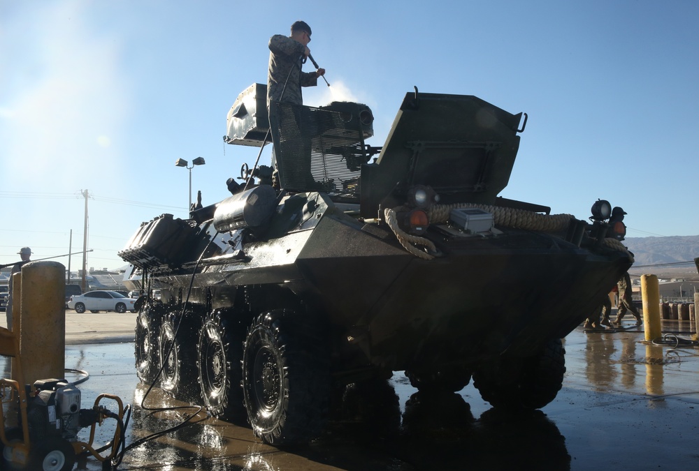 3rd LAR Marines test new LAV-ATWS
