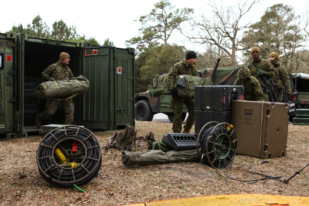 MWSS-274 Air Base Ground Defense Field Exercise