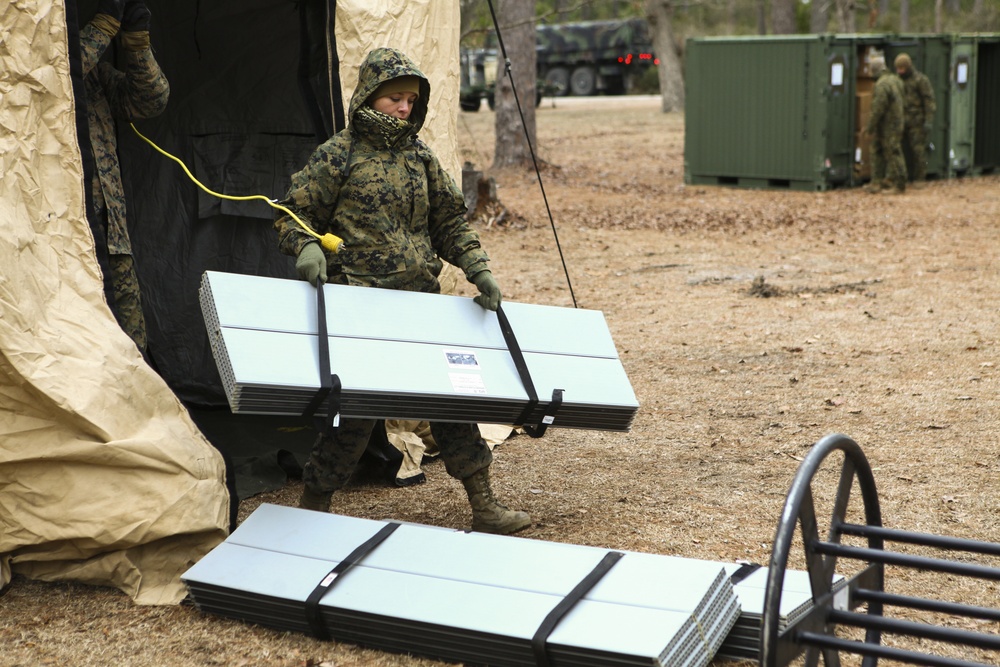 MWSS-274 Air Base Ground Defense Field Exercise