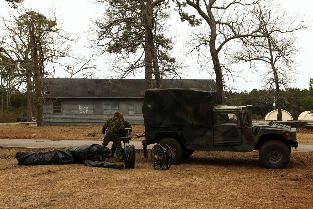 MWSS-274 Air Base Ground Defense Field Exercise